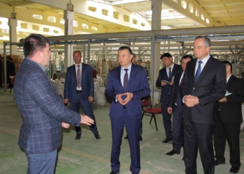 В Кулябе строят предприятие стоимостью 3,5 млн сомони