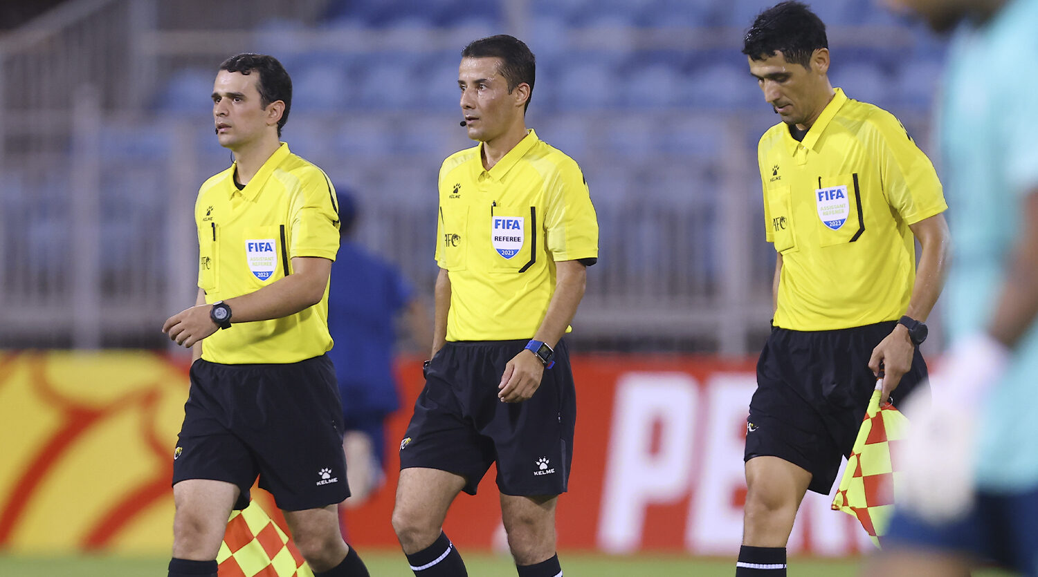 Таджикская бригада арбитров назначена на матч отбора Кубка Азии-2027