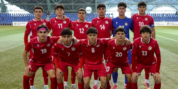 Юношеская сборная Таджикистана U-16 сыграет на чемпионате CAFA-2026 в Ташкенте
