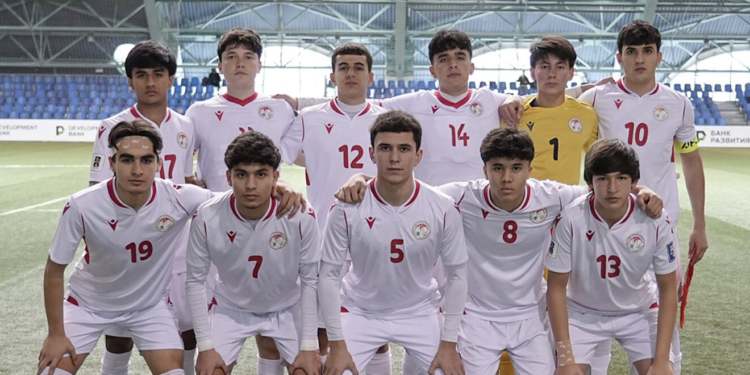 Юношеская сборная Таджикистана U-16 выступит на турнире Talents Cup 2026 в Бишкеке
