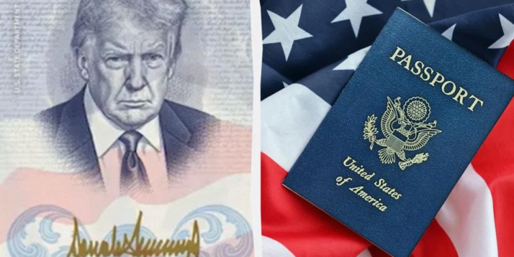 США выпустят памятные паспорта с изображением Трампа