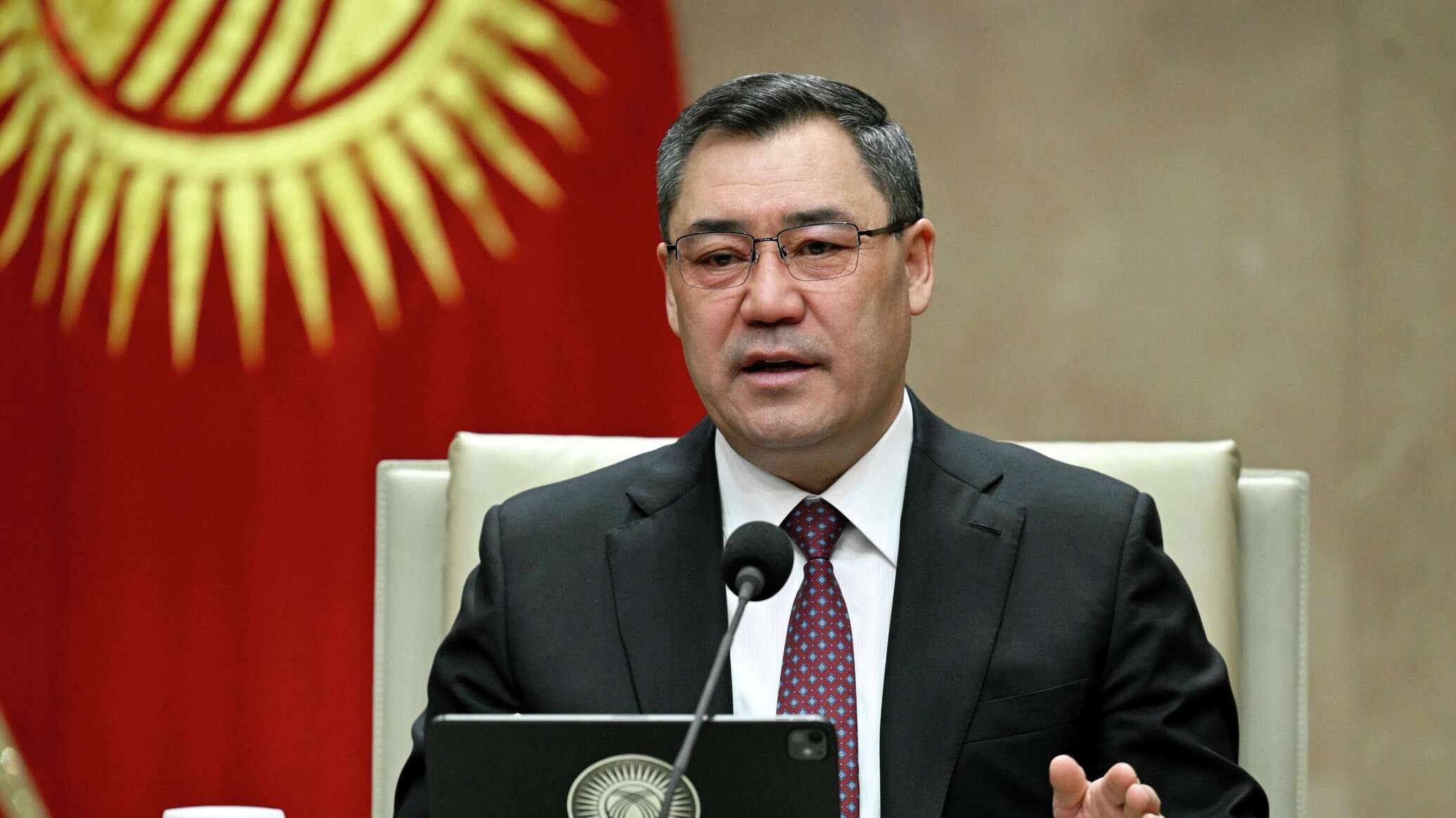 Жапаров прокомментировал события февраля и дело Ташиева