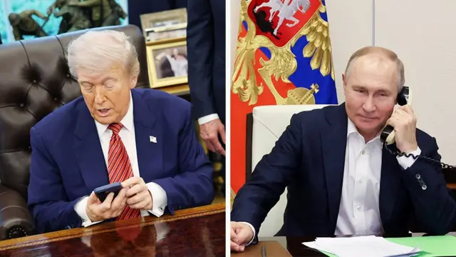 Путин и Трамп обсудили Украину и возможное перемирие