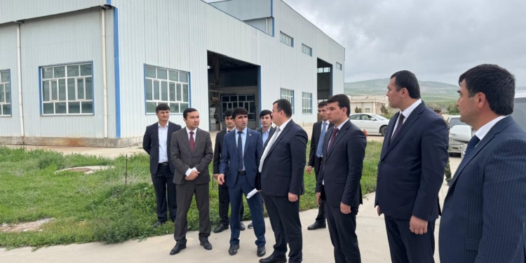 Министр проверил развитие СЭЗ «Дангара» и «Куляб»
