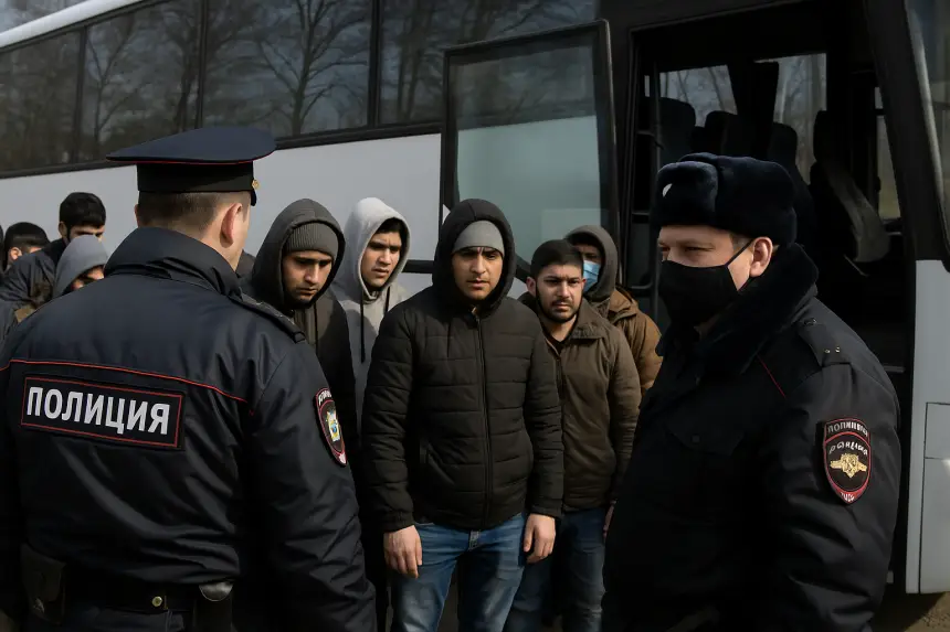 Россия выдворит около 6 тысяч мигрантов по итогам мартовских рейдов