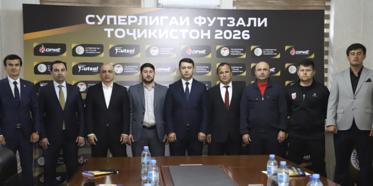 Определён календарь Суперлиги Таджикистана-2026 по футзалу