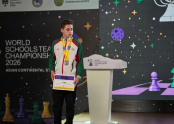 Таджикский школьник стал призёром чемпионата Азии по шахматам