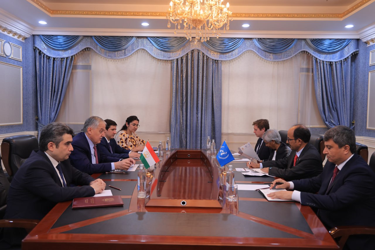 Глава МИД Таджикистана обсудил с представителем ООН снижение риска бедствий