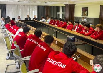 Юношескую сборную Таджикистана U-17 проводили на Кубок Азии