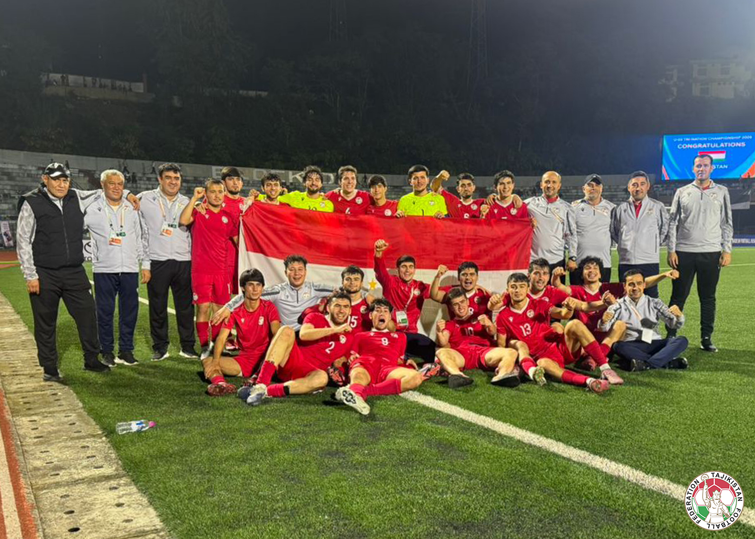Сборная Таджикистана U-23 выиграла международный турнир в Индии
