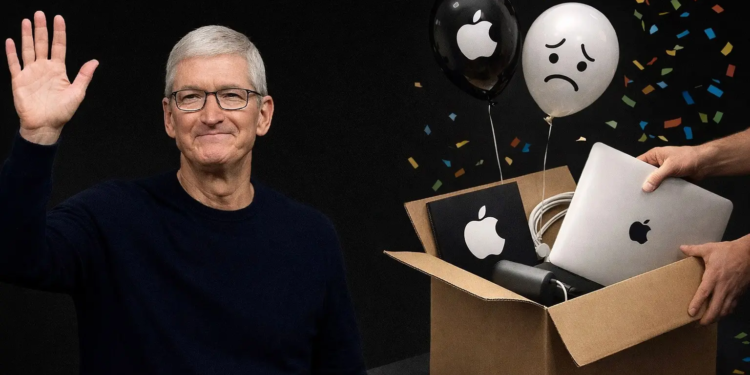 Тим Кук покидает пост гендиректора Apple