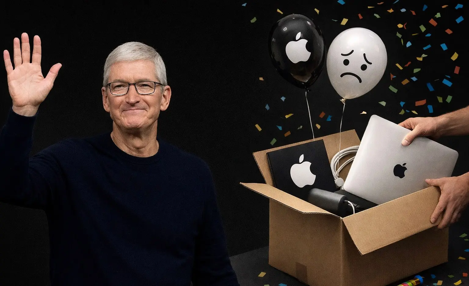 Тим Кук покидает пост гендиректора Apple