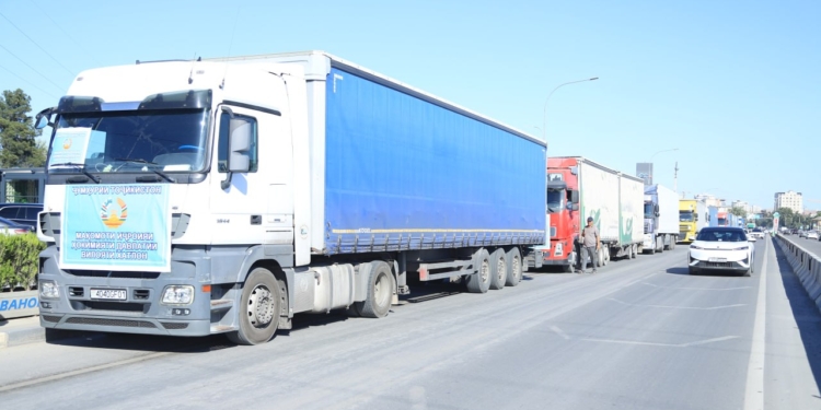 Из Хатлонской области отправили 200 тонн сельхозпродукции на экспорт