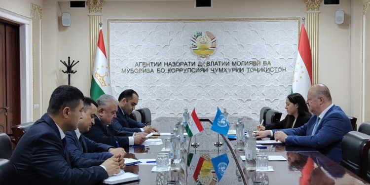 Таджикистан и UNODC обсудили расширение антикоррупционного сотрудничества