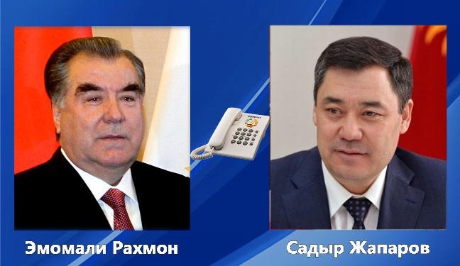 Эмомали Рахмон провёл телефонный разговор с Президентом Кыргызстана Садыром Жапаровым