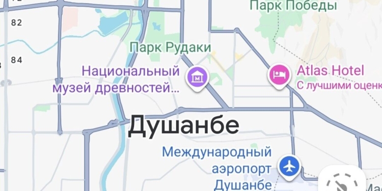 Сегодня вечером в Душанбе временно перекроют ряд центральных улиц