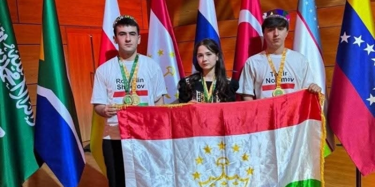 Школьники Таджикистана завоевали призовые места на международной олимпиаде OIBO-2026