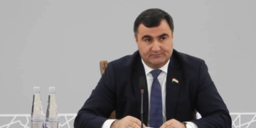 Автомобиль главы ГБАО сорвался в реку Пяндж после ДТП в Дарвазском районе