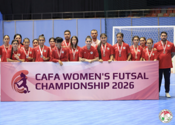 В Душанбе завершился женский чемпионат CAFA-2026 по футзалу