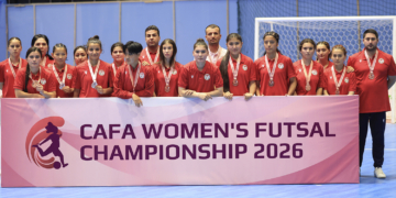 В Душанбе завершился женский чемпионат CAFA-2026 по футзалу