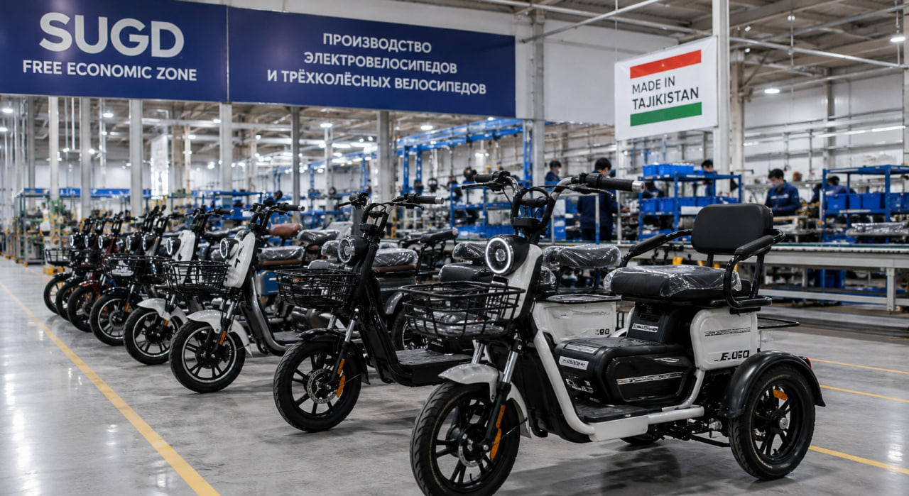 В СЭЗ «Сугд» планируют наладить выпуск электровело