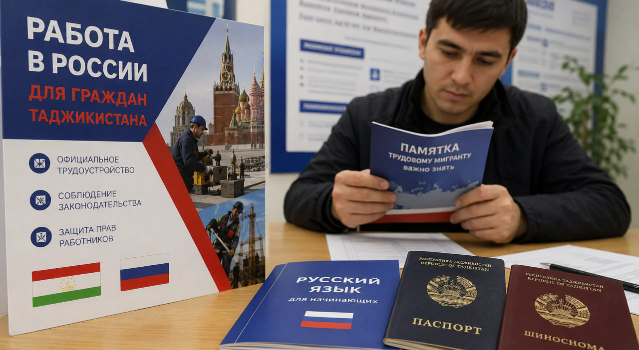 Мигрантам из Таджикистана рекомендовали заранее го