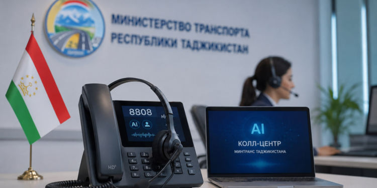 Минтранс Таджикистана запустил AI-колл-центр для перевозчиков