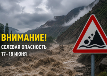 В Таджикистане объявлено предупреждение о селевой опасности 17–18 июня