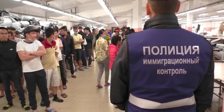 В России за месяц выявили более 60 тыс. нарушений миграционного законодательства