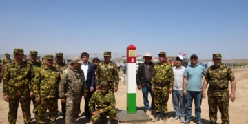 Таджикистан и Кыргызстан начали установку пограничных столбов на общей границе