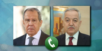 Главы МИД Таджикистана и России провели телефонный разговор
