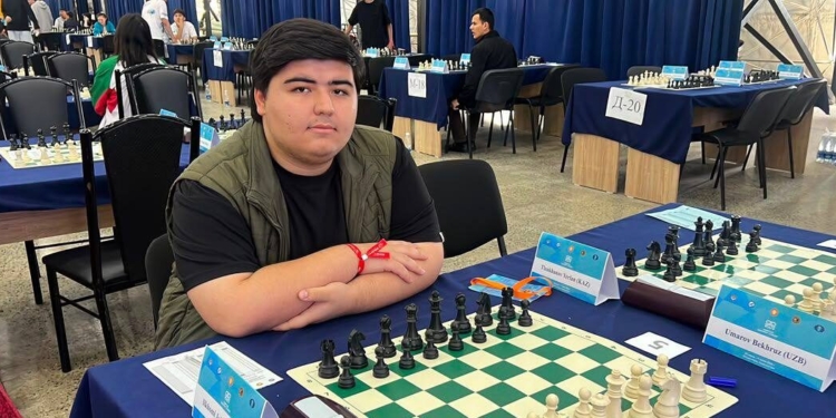 Таджикский шахматист Джалолиддин Илхоми завоевал бронзу чемпионата Центральной и Северной Азии