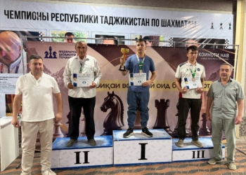 Около 60 юных шахматистов приняли участие в турнире «ФШТ АРЕНА БЛИЦ» в Душанбе