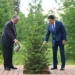 Президенты Таджикистана и Монголии посадили дерево в знак дружбы двух стран