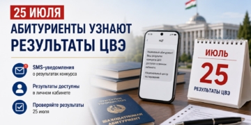 Национальный центр тестирования Таджикистана: 25 июля абитуриенты узнают результаты ЦВЭ