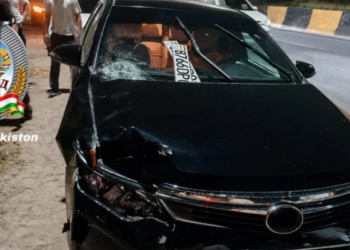 В Вахдате водитель Toyota Camry совершил наезд на трёх пешеходов