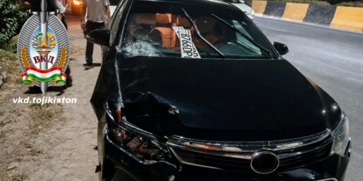 В Вахдате водитель Toyota Camry совершил наезд на трёх пешеходов