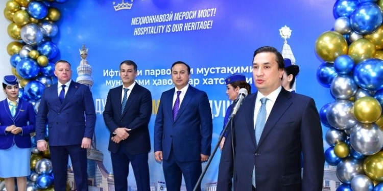 «Сомон Эйр» открыл прямое авиасообщение между Душанбе и Минском