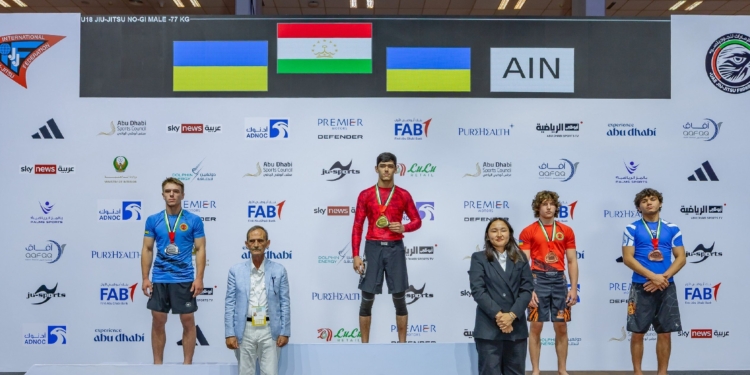 Сборная Таджикистана показала лучший в истории результат на чемпионате мира по джиу-джитсу