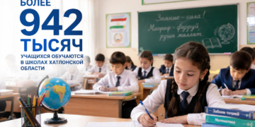 Более 942 тысяч учащихся обучаются в школах Хатлонской области