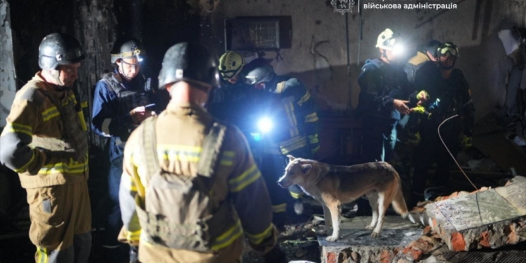 Ночной удар по Запорожью: один человек погиб, шестеро ранены