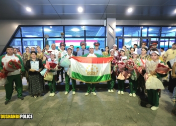 Юные инспекторы дорожного движения Душанбе победили на международных соревнованиях