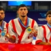 Таджикские борцы выиграли два золота и три серебра на чемпионате мира в Баку