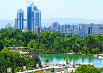 В центре Душанбе началось строительство нового зелёного парка (Видео)