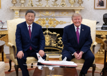Президент КНР Си Цзиньпин провёл переговоры с президентом США Дональдом Трампом