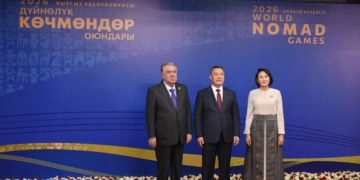 Эмомали Рахмон принял участие в открытии Всемирных игр кочевников
