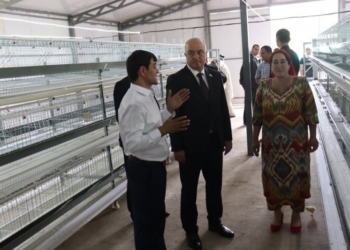 В Раштском районе открыли спортплощадки, птицефабрику и новое учебное здание