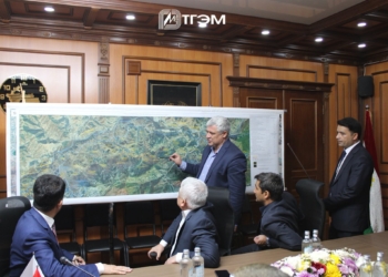 В Таджикистане построят 51,4 км дороги вдоль Рогунского водохранилища