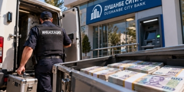 В Истаравшане инкассатора подозревают в присвоении 2,2 млн сомони