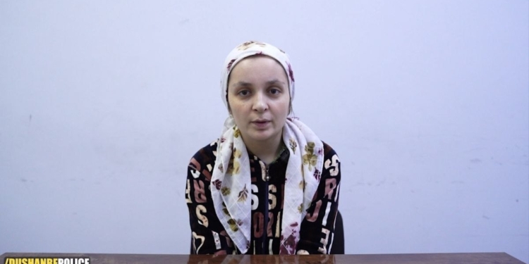 В Душанбе опубликовали видео с подозреваемой в похищении младенца